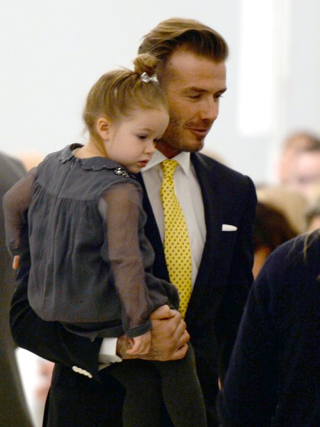 David Beckham And Harper