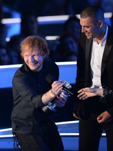 Ed Sheeran wins Best Male Video at MTV VMA 2014