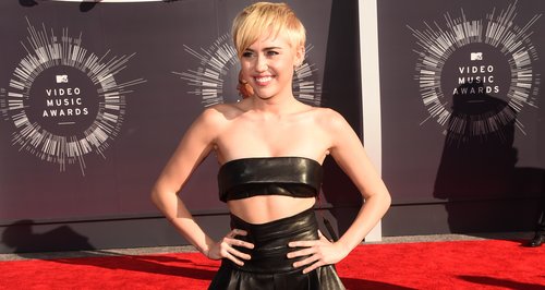 Miley Cyrus MTV VMAs 2014 Red Carpet