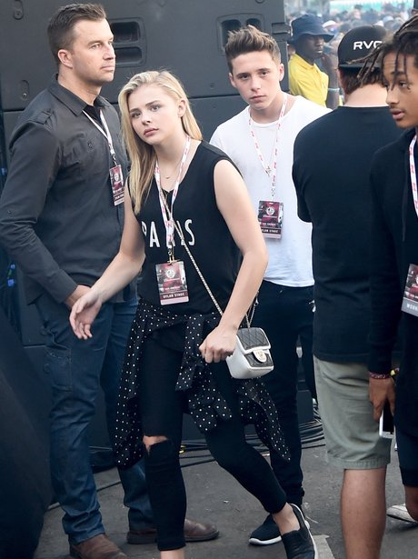 Chloe Moretz and Brooklyn Beckham