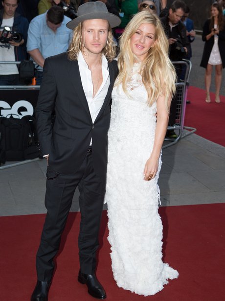 Ellie Goulding and Dougie Poynter at the GQ Awards