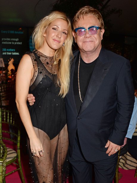 Ellie Goulding and Sir Elton John