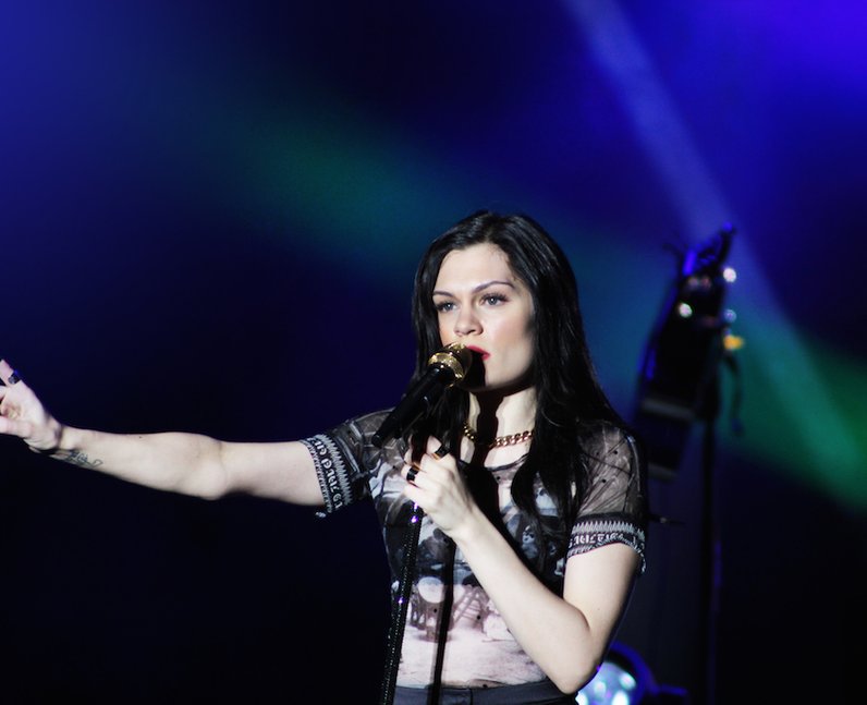 Jessie J on Stage at Fusion Festival