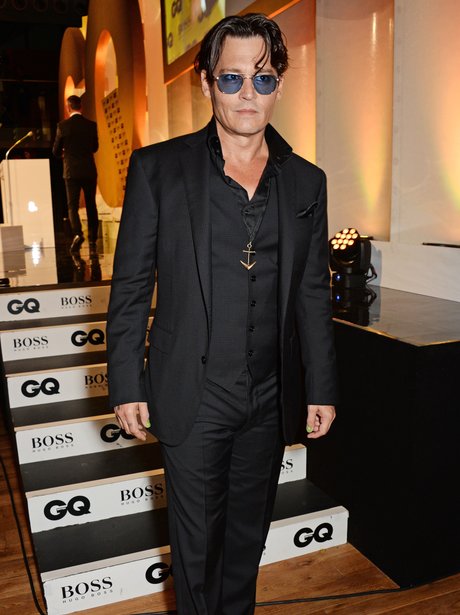 Johnny Depp at the GQ Awards 2014