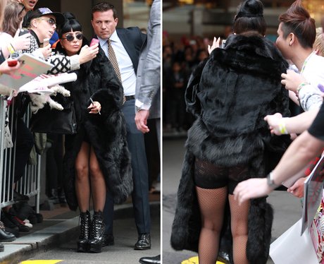 Lady Gaga reveals bottom