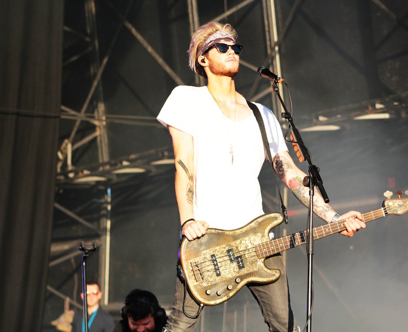 Lawson on Stage at Fusion Festival