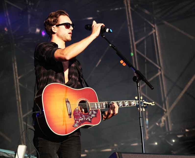 Lawson on Stage at Fusion Festival