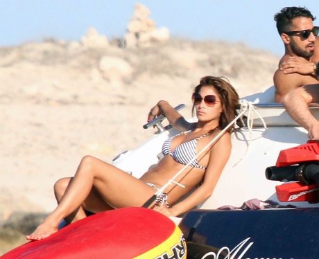 Nicole Scherzinger on holiday in Spain