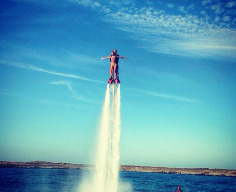 Nicole Scherzinger on holiday