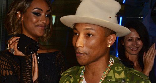 Rita Ora and Pharrell Williams