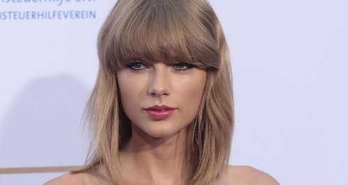 Taylor Swift in Germany wearing monochrome