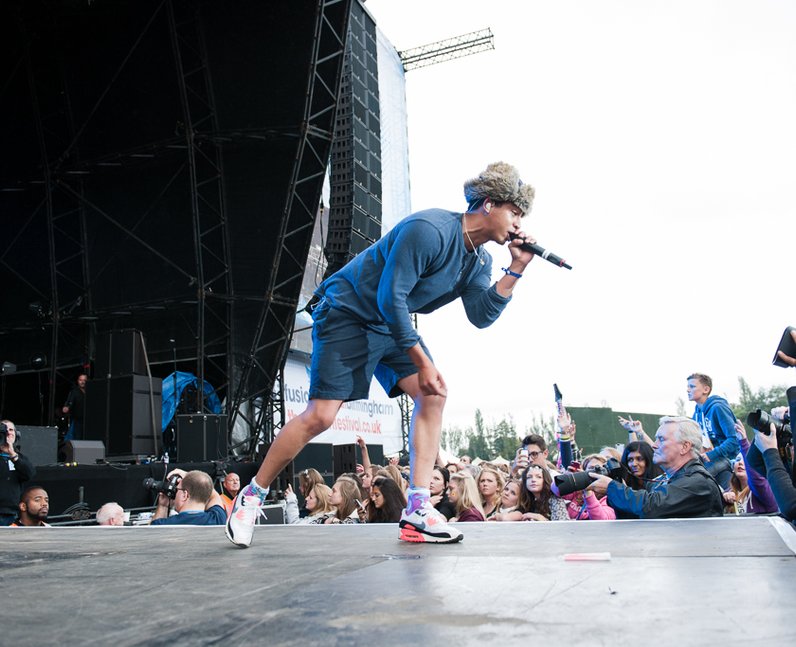 The Vamps on Stage at Fusion Festival