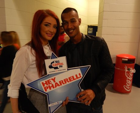Capital FM at Pharrell Williams
