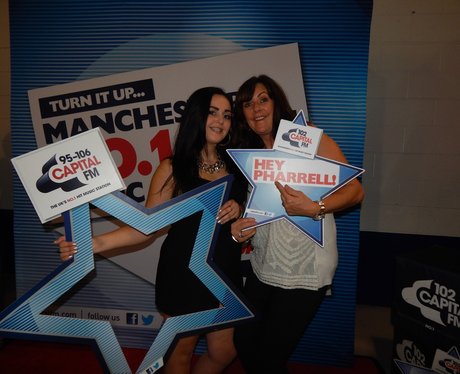 Capital FM at Pharrell Williams