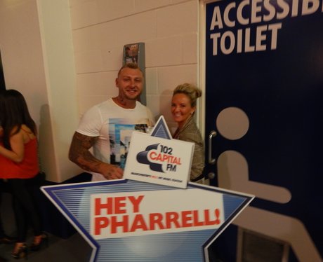 Capital FM at Pharrell Williams