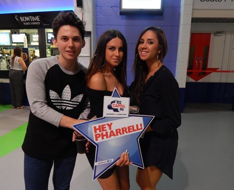Capital FM at Pharrell Williams