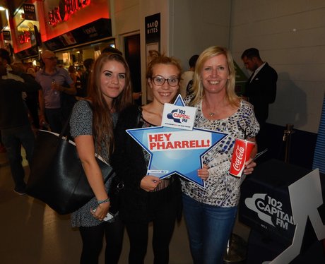 Capital FM at Pharrell Williams