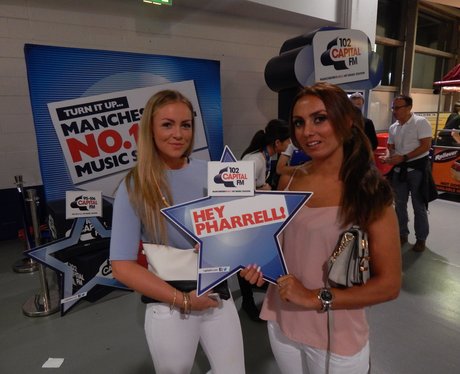 Capital FM at Pharrell Williams