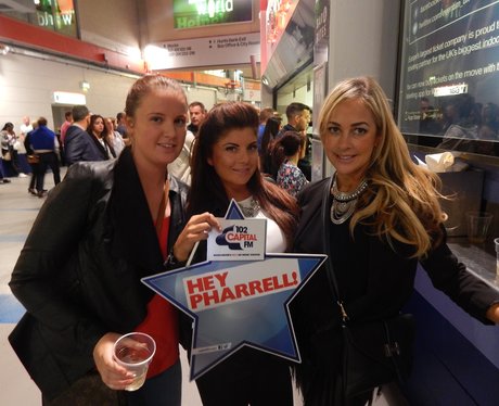 Capital FM at Pharrell Williams