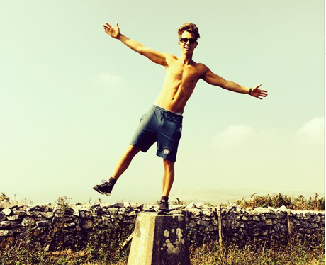 James The Vamps Topless