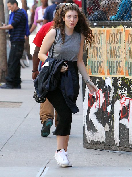 Lorde spotted in New York