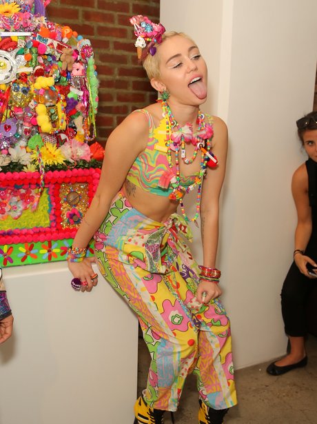 Miley Cyrus New Yorl Fashion Week 2014