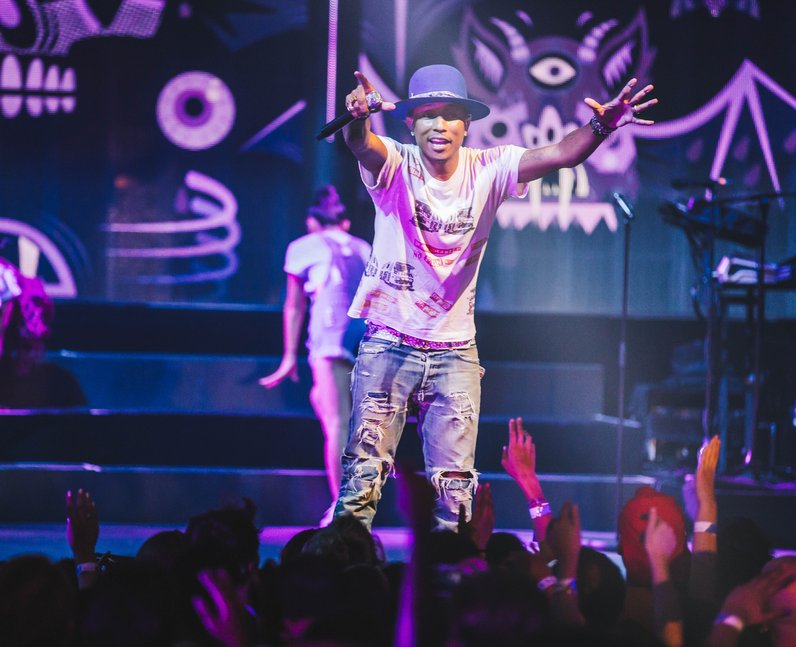 Pharrell iTunes Festival 2014