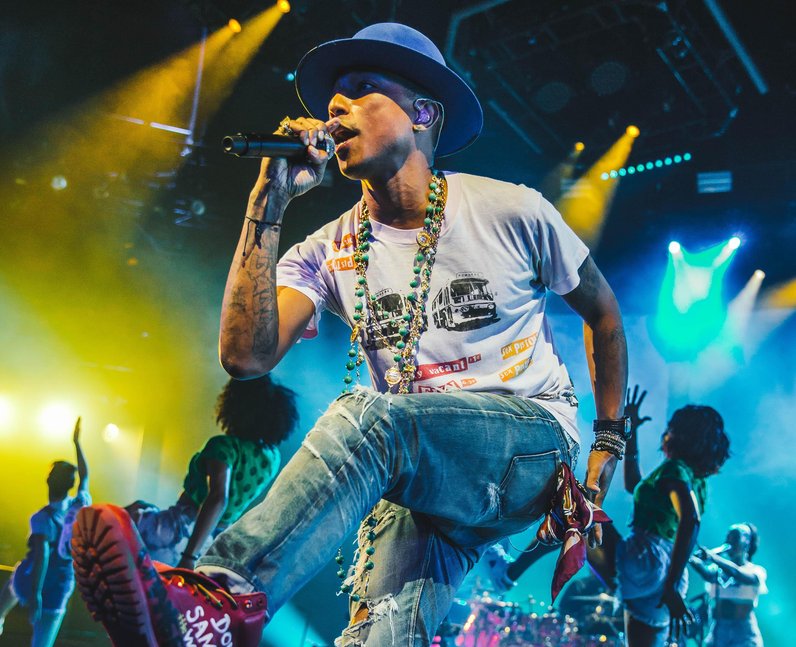 Pharrell iTunes Festival 2014
