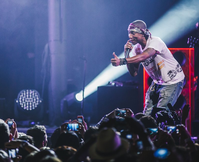Pharrell iTunes Festival 2014