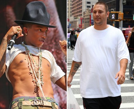 Pharrell Then and Now