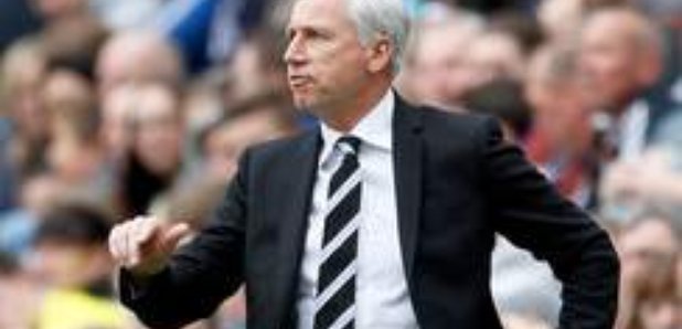 Newcastle boss Alan Pardew 