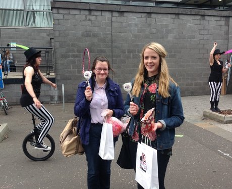 Were you pap'd by the Capital Street Team?