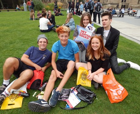 Capital FM at Manchester University Freshers Fair