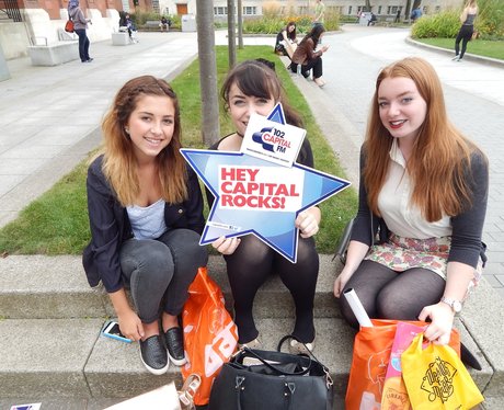 Capital FM at Manchester University Freshers Fair