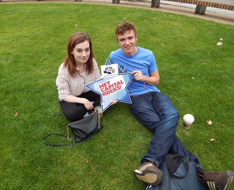 Capital FM at Manchester University Freshers Fair