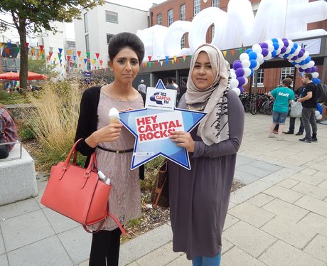 Capital FM at Manchester University Freshers Fair