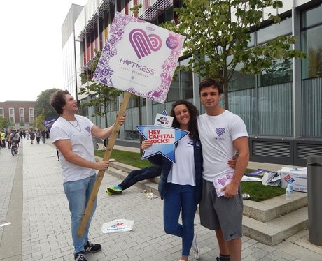 Capital FM at Manchester University Freshers Fair