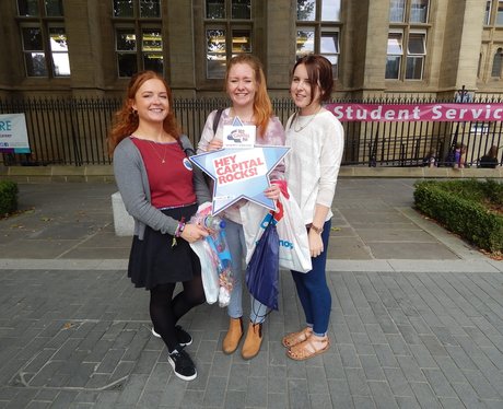 Capital FM at Manchester University Freshers Fair
