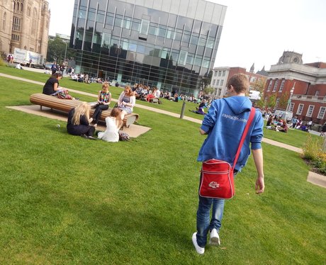 Capital FM at Manchester University Freshers Fair