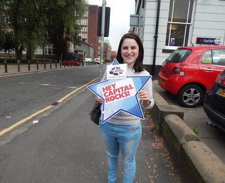 Capital FM at Manchester University Freshers Fair