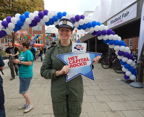 Capital FM at Manchester University Freshers Fair