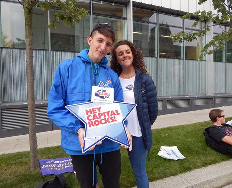 Capital FM at Manchester University Freshers Fair
