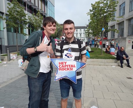 Capital FM at Manchester University Freshers Fair