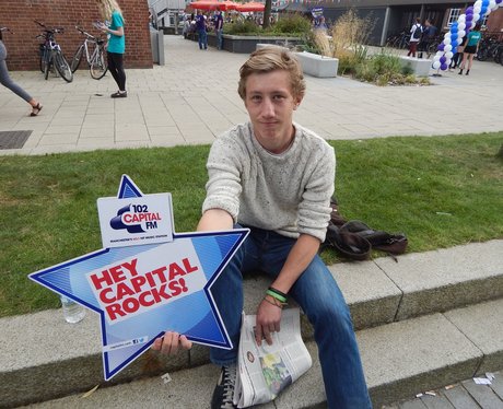 Capital FM at Manchester University Freshers Fair