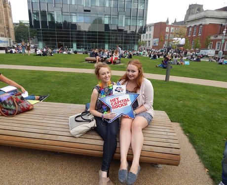 Capital FM at Manchester University Freshers Fair