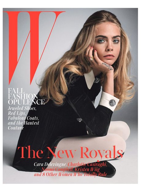 Cara Delevingne W Magazine 2014