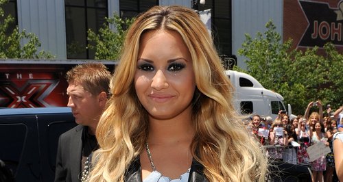 Demi Lovato Yellow Dress X Factor