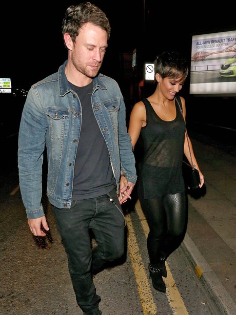 Frankie Sandford and Wayne Bridge