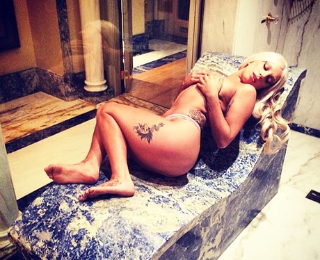 Lady Gaga naked on instagram