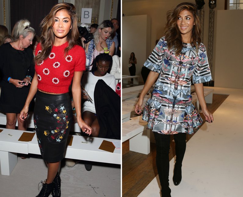 Nicole Scherzinger Fashion Week 2014